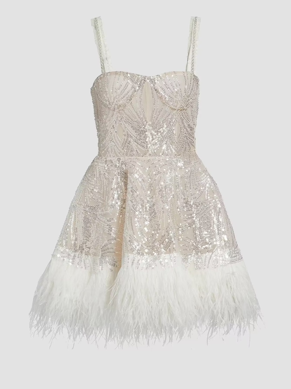 Bronx & Banco Mademoiselle Bridal Mini Dress